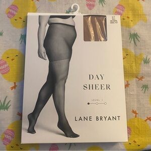 Lane Bryant Day Sheer Tights Euru E/F